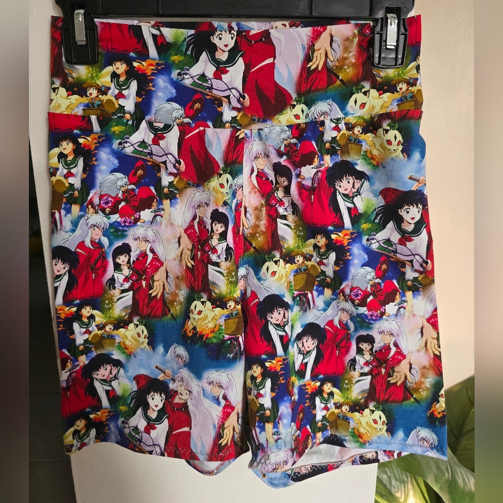 Handmade Inuyasha Biker Shorts